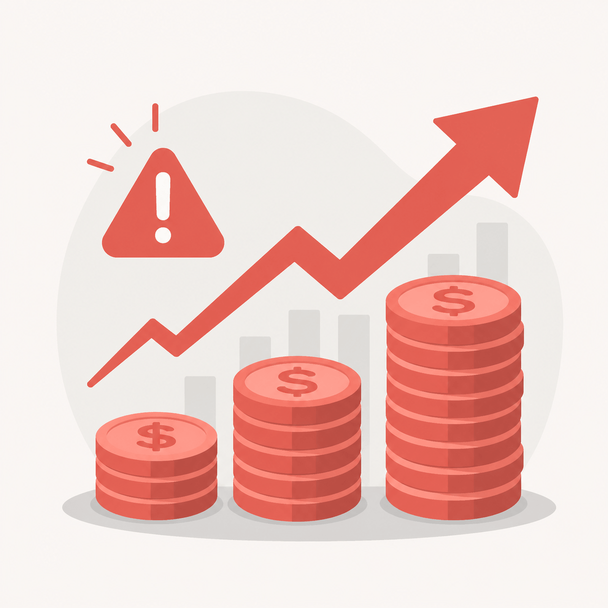 High labor costs illustration